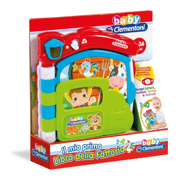 Clementoni - 17222 - il mio primo libro della fattoria - BABY CLEMENTONI