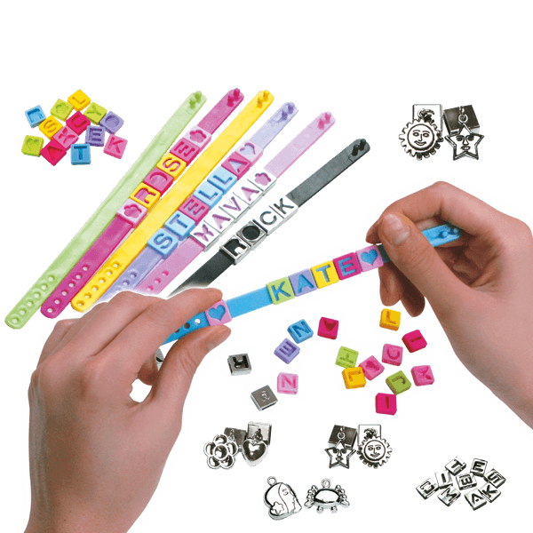 Creamania crea braccialetti lettere, numeri e decorazioni - CREA MANIA
