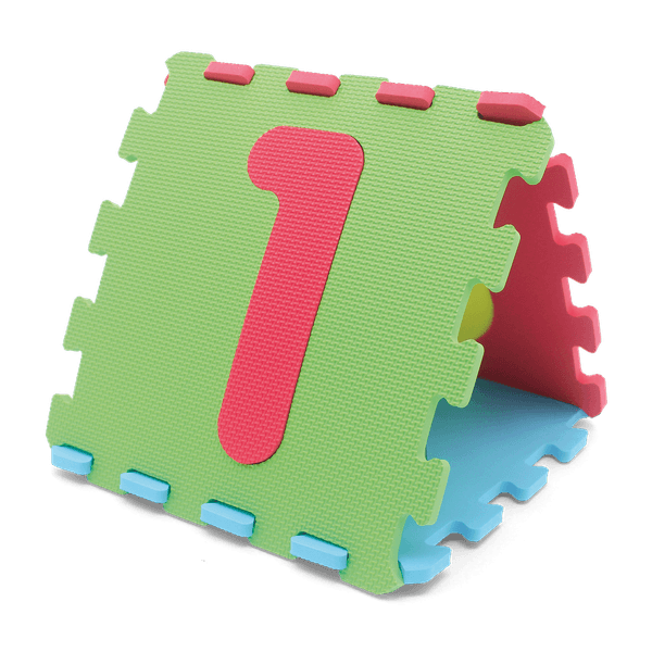 Tappeto puzzle numeri 9pz - BABY SMILE