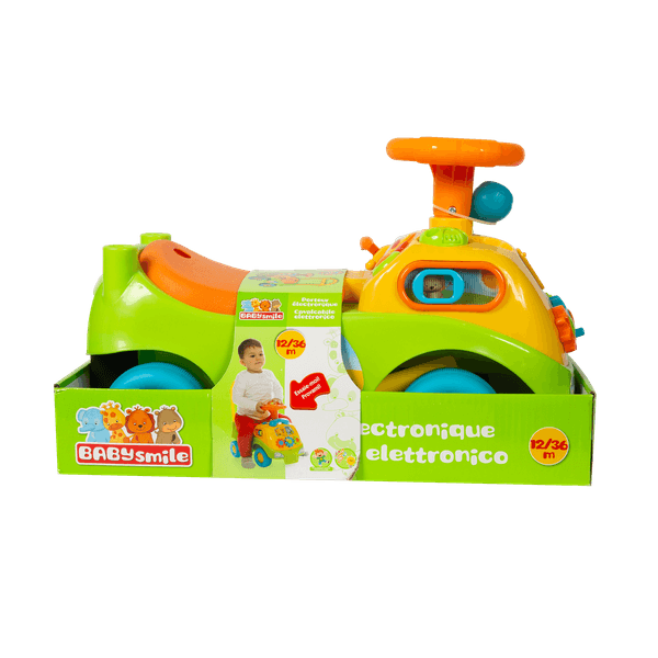 Cavalcabile elettronico (boy) - BABY SMILE