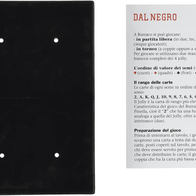 Carte burraco italia dal negro - DAL NEGRO