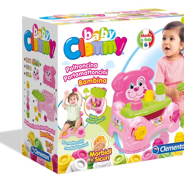 Clementoni - 17141 - clemmy poltroncina cagnolina - CLEMENTONI, CLEMMY