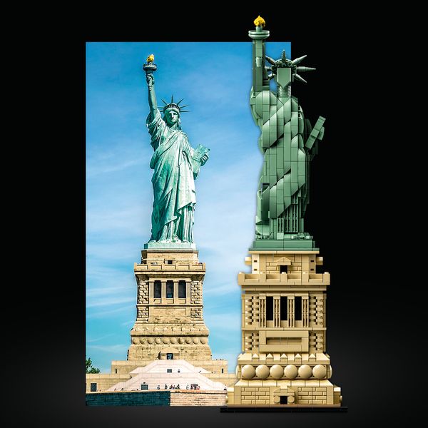 21042 - statua della libertà - lego architecture - toys center - LEGO ARCHITECTURE, LEGO