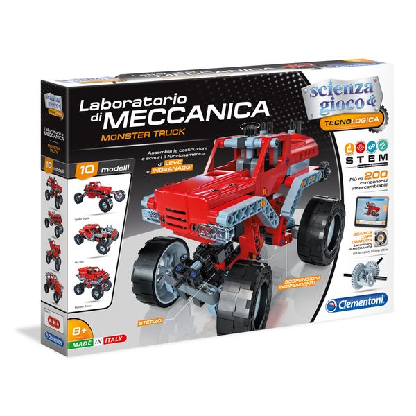 Clementoni - 19087 - monster trucks - CLEMENTONI, Scienza e Gioco