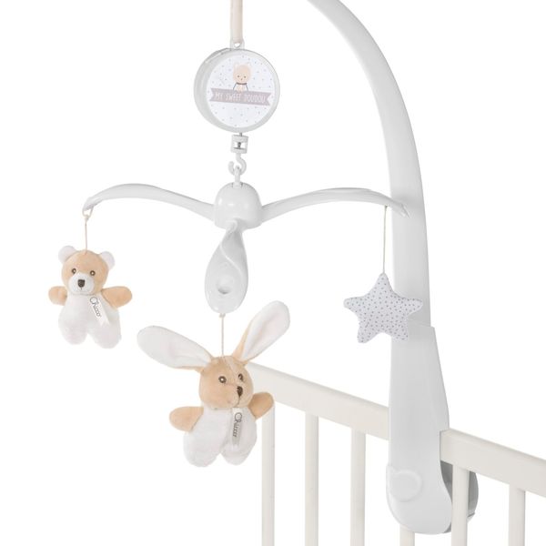 Giostrina dell'orsetto e coniglietto - chicco - toys center - Chicco