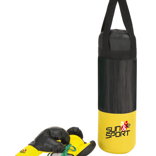 Sacco da boxe con guantoni - SUN&SPORT
