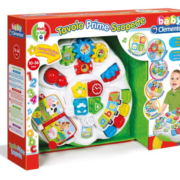Tavolo prime scoperte - BABY CLEMENTONI