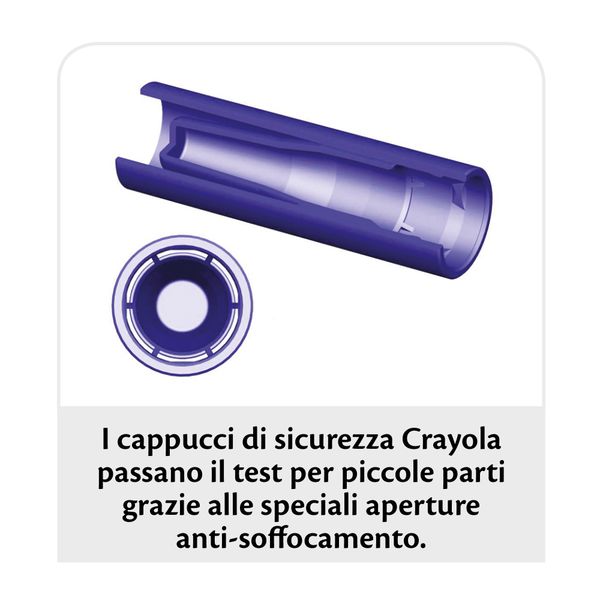 12 pennarelli lavabili minikids crayola - binney & smith - marche - CRAYOLA