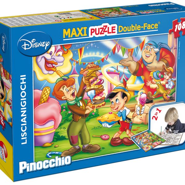 Disney puzzle df maxi floor 108 pinocchio - LISCIANI, Disney
