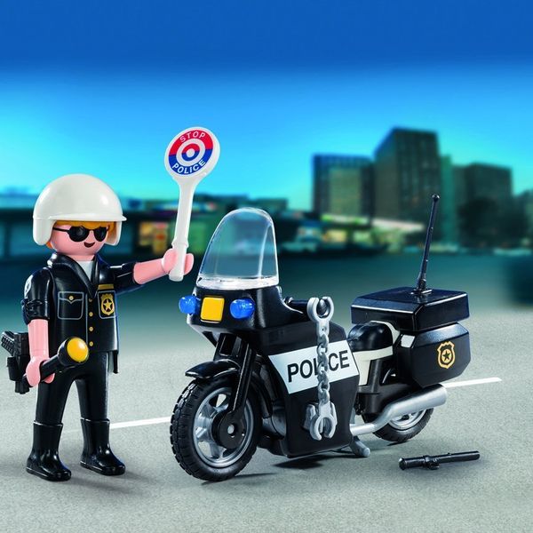 5648 - carry case polizia - altro - toys center - Playmobil