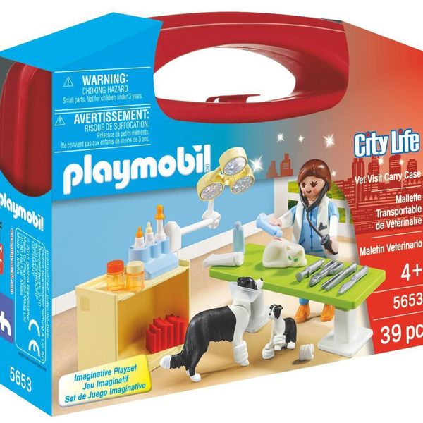 5653 - carry case veterinario - altro - toys center - Playmobil