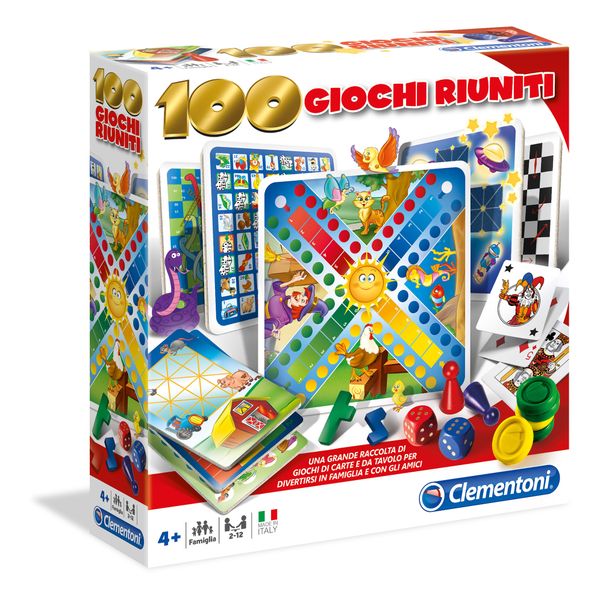 Clementoni - 12952 - 100 giochi riuniti - CLEMENTONI