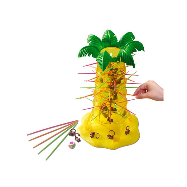 Mattel games - salva le scimmie, gioco in scatola per 2-4 giocatori - MATTEL GAMES