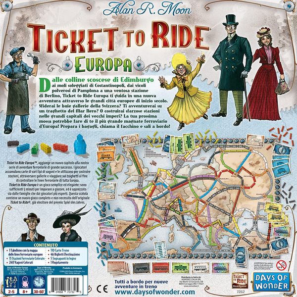 Ticket to ride europa - ASMODEE