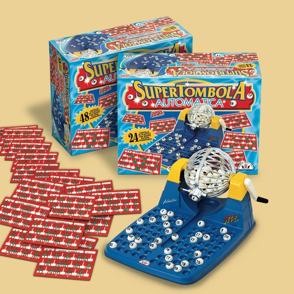 Tombola automatica 48 cartelle - arti grafiche ruggero sala - marche - 