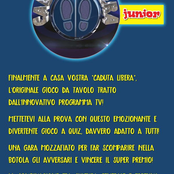 Ravensburger - caduta libera versione junior, gioco da tavolo, da 2 a 4 giocatori, 8+ anni - RAVENSBURGER