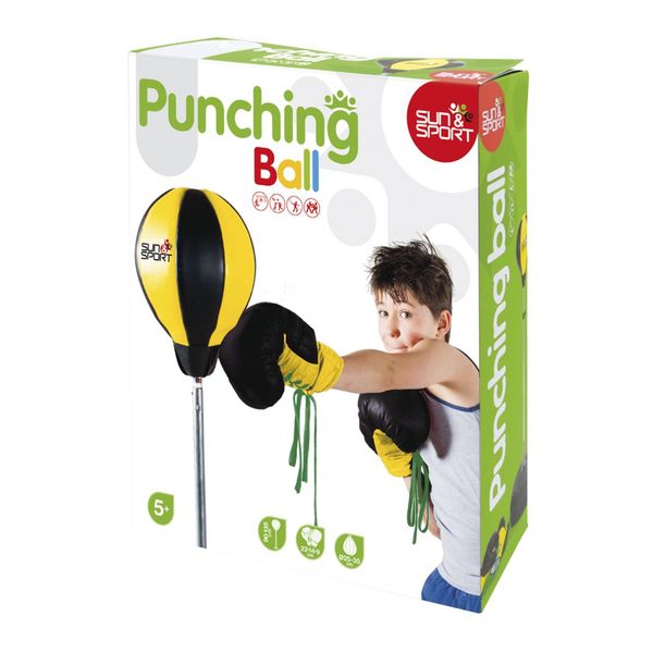 Punching ball con supporto - SUN&SPORT