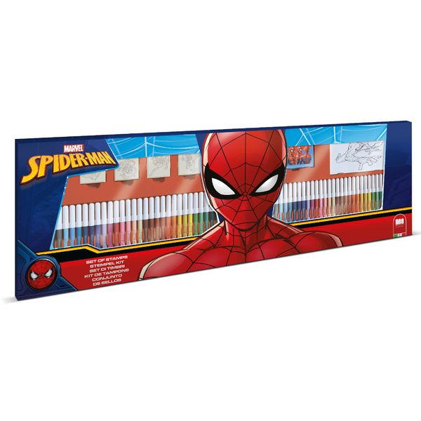 60 pennarelli spiderman - marvel - MARVEL, Spiderman