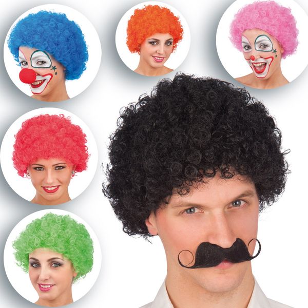Parrucca ricciolina con accessori - assortito - CARNIVAL TOYS