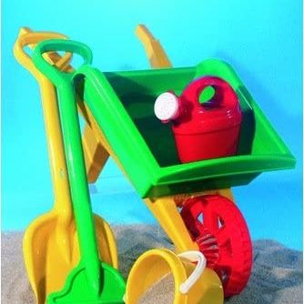 Carriola con set giardino - androni giocattoli - marche - 