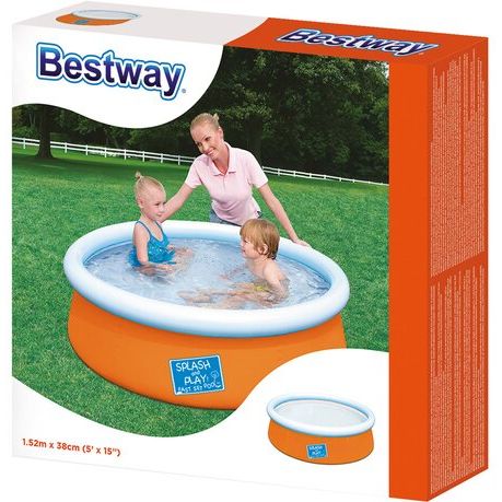 Bestway la mia prima piscina fast set 152x38 cm - Bestway