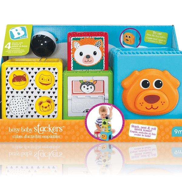 Bkids gioco con cubi e palla - B-KIDS