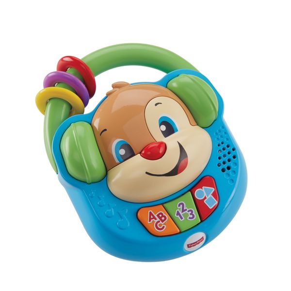 Fisher-price, lettore musicale canta e impara, giocattolo elettronico ridi impara 6-36 mesi - FISHER-PRICE