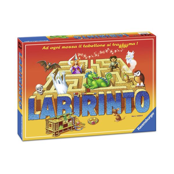 Ravensburger - labirinto magico, gioco da tavolo, da 2 a 4 giocatori, 7+ anni - RAVENSBURGER
