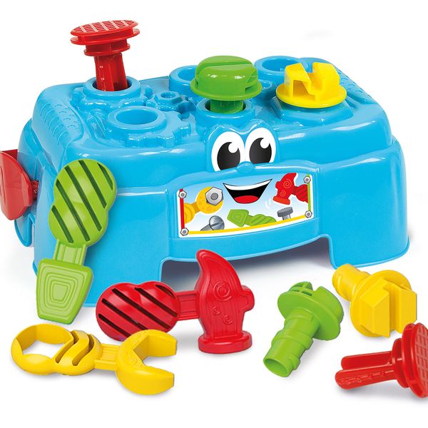 Clementoni - 17042 - banchetto svita & avvita - BABY CLEMENTONI