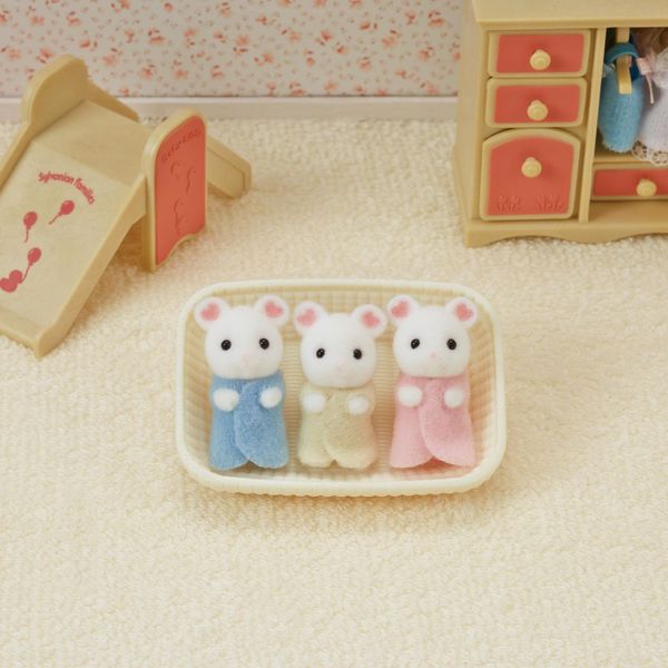 Sylvanian families - marshmallow - topi bianchi trigemini - SYLVANIAN FAMILIES