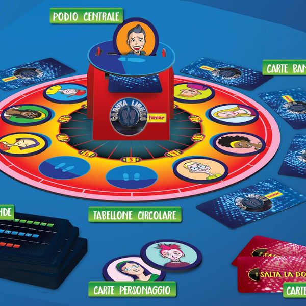 Ravensburger - caduta libera versione junior, gioco da tavolo, da 2 a 4 giocatori, 8+ anni - RAVENSBURGER