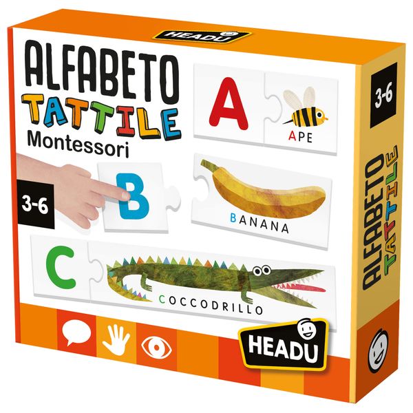 Headu - alfabeto tattile montessori - HEADU