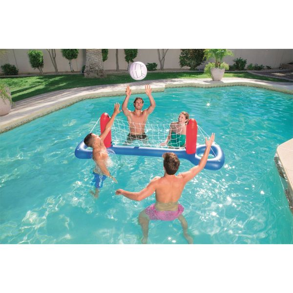 Bestway rete pallavolo galleggiante 244x64 cm con palla - Bestway