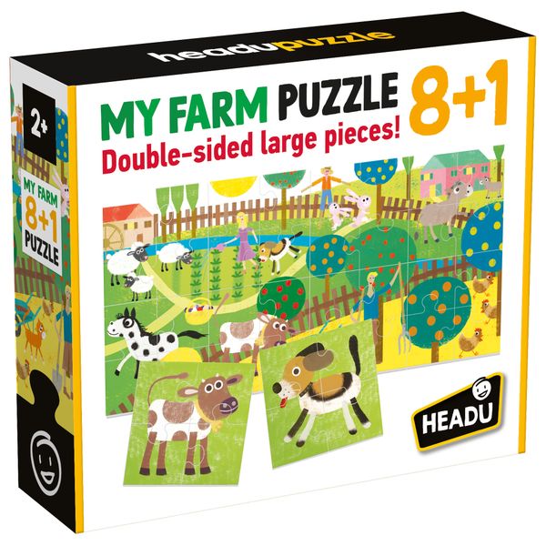 Headu - puzzle 8+1 farm - HEADU