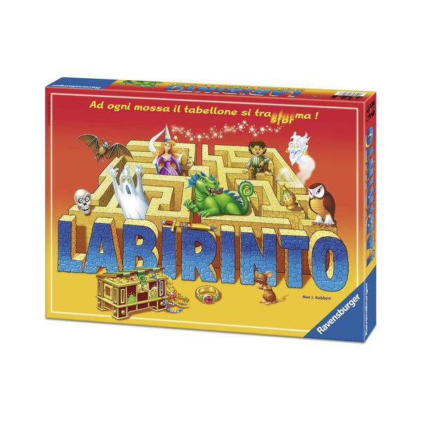 Ravensburger - labirinto magico, gioco da tavolo, da 2 a 4 giocatori, 7+ anni - RAVENSBURGER