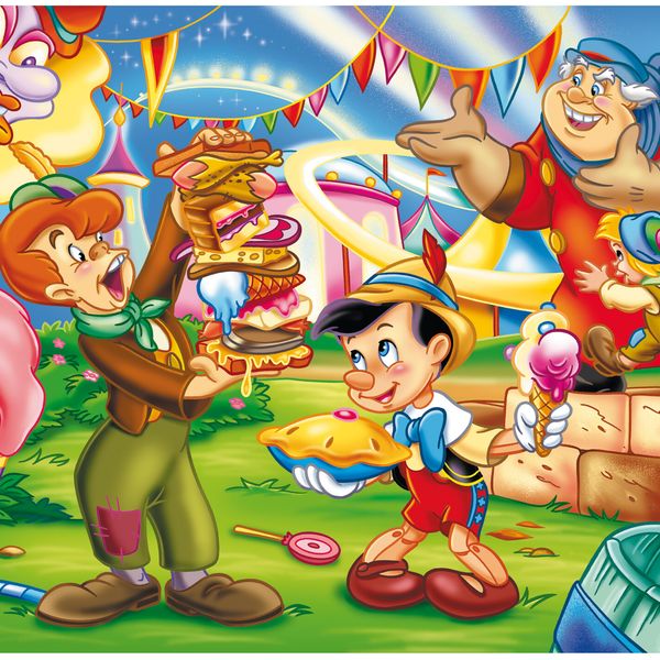 Disney puzzle df maxi floor 108 pinocchio - LISCIANI, Disney