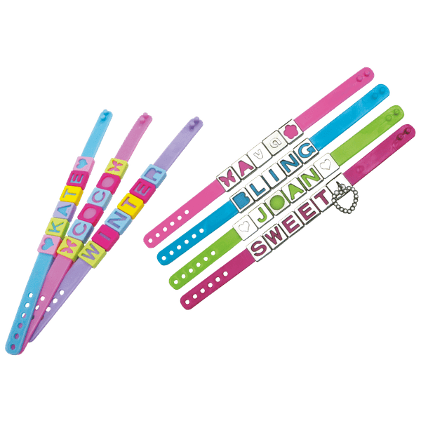 Creamania crea braccialetti lettere, numeri e decorazioni - CREA MANIA
