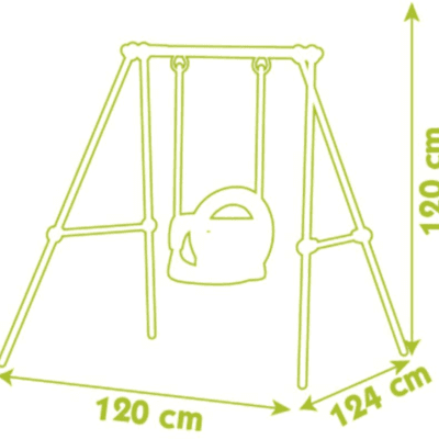 Dolce altalena h cm. 120 - SMOBY