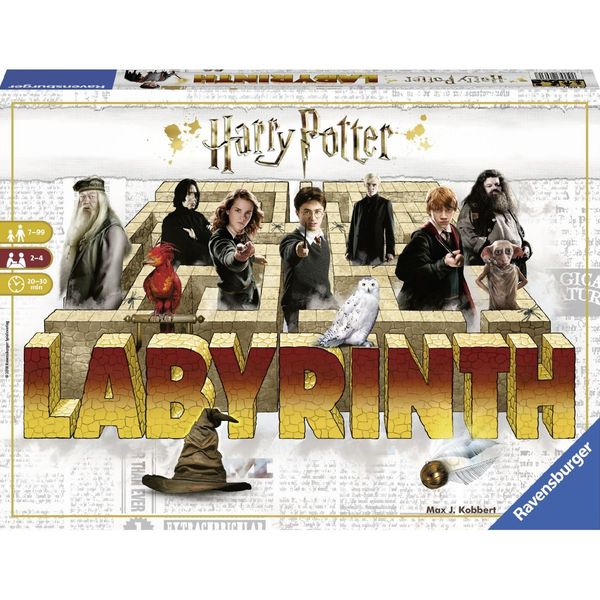 Ravensburger - labirinto magico harry potter, gioco da tavolo, da 2 a 4 giocatori, 7+ anni - Harry Potter, RAVENSBURGER