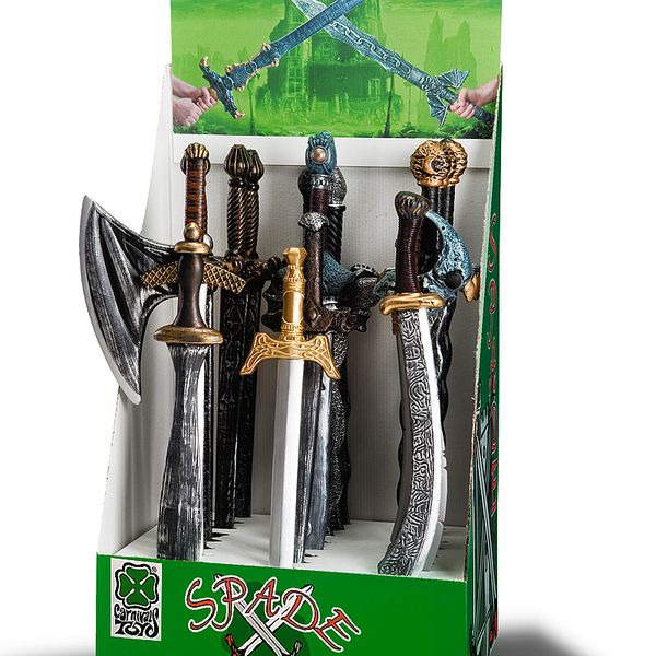 Espositore contenente 24 spade - 