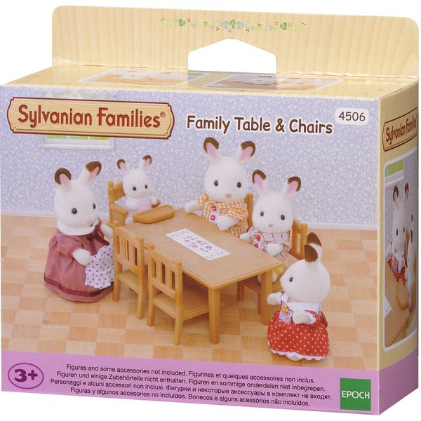 Sylvanian families – set tavolo con sedie - SYLVANIAN FAMILIES