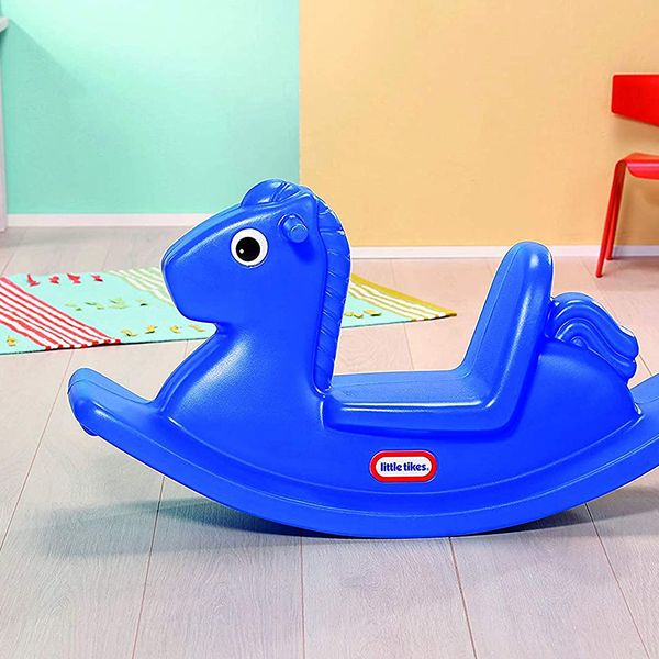 Little tikes cavallo a dondolo blu - LITTLE TIKES
