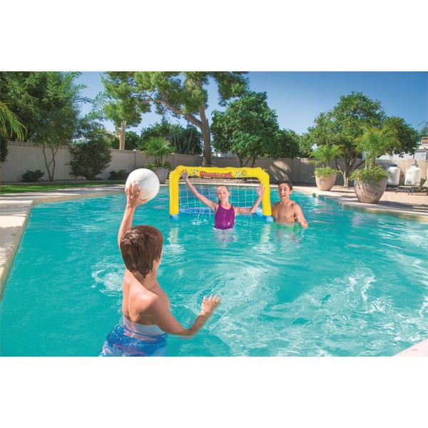 Bestway porta galleggiante water polo 142x76 cm con palla - Bestway