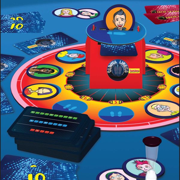 Ravensburger - caduta libera versione junior, gioco da tavolo, da 2 a 4 giocatori, 8+ anni - RAVENSBURGER