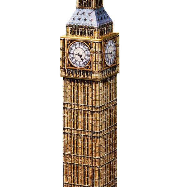 Ravensburger - 3d puzzle big ben, londra, 216 pezzi, 10+ anni - RAVENSBURGER, RAVENSBURGER 3D PUZZLE