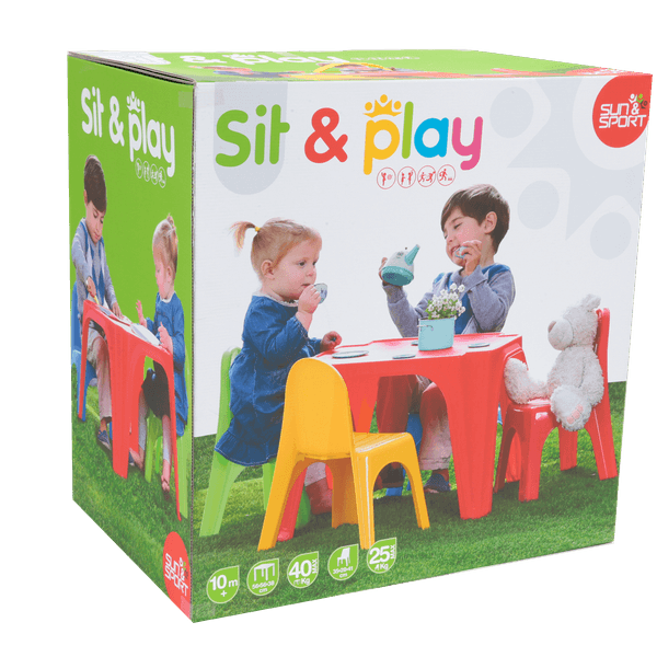 Tavolo e sedie - sit&amp;play - SUN&SPORT