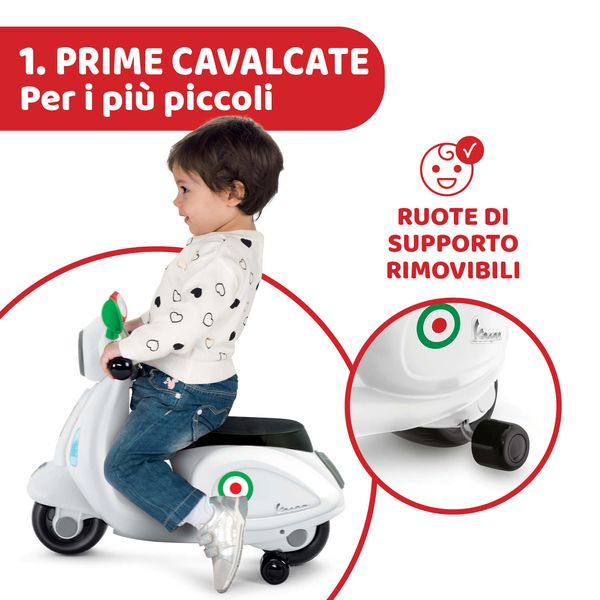 Cavalcabile vespa primavera italy - Chicco