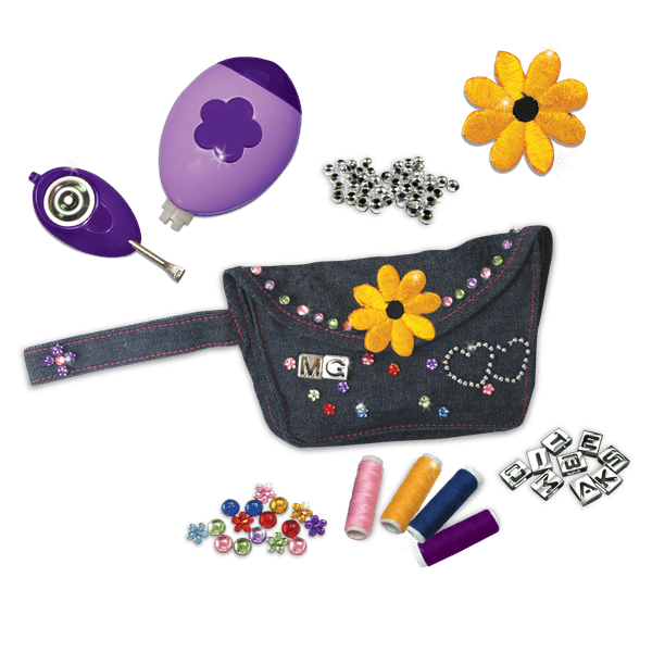 Borsetta jeans da decorare - CREA MANIA