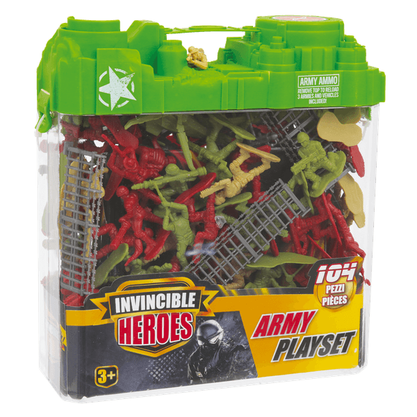 Playset esercito - INVINCIBLE HEROES