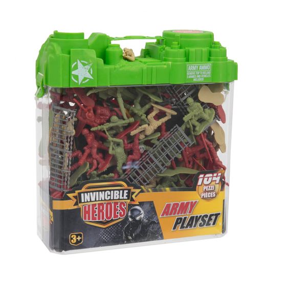Playset esercito - INVINCIBLE HEROES